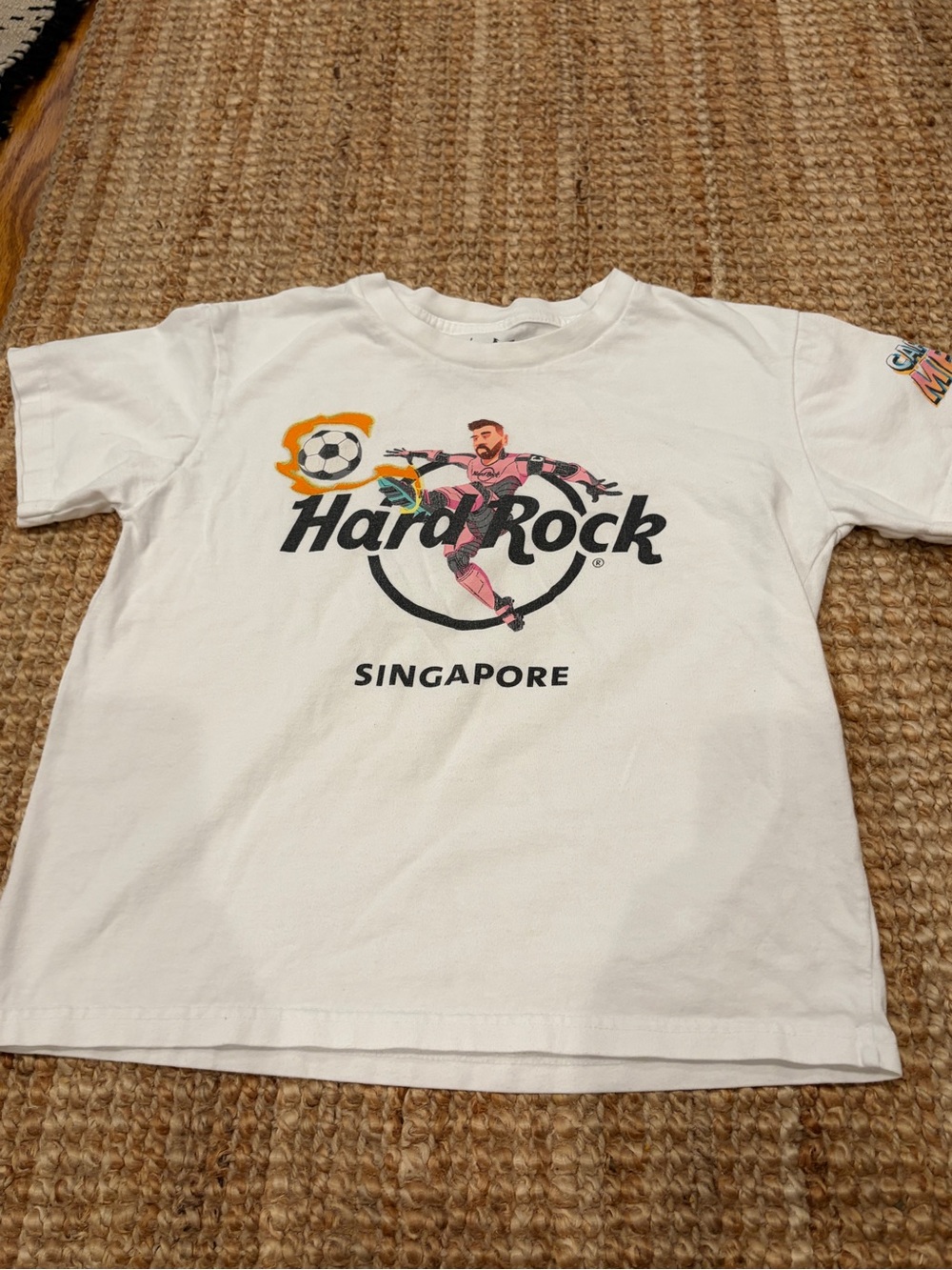 Kids Hard Rock Singapore souvenir t shirt